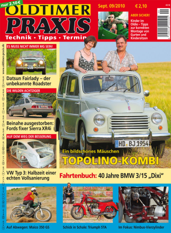 OLDTIMER PRAXIS 9/2010