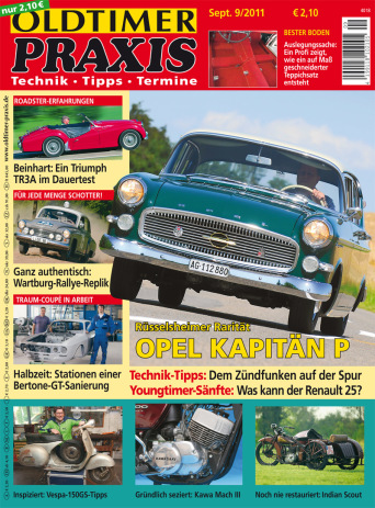 OLDTIMER PRAXIS 9/2011 – gedruckte Ausgabe