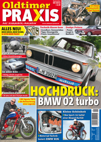 OLDTIMER PRAXIS 9/2012 – gedruckte Ausgabe