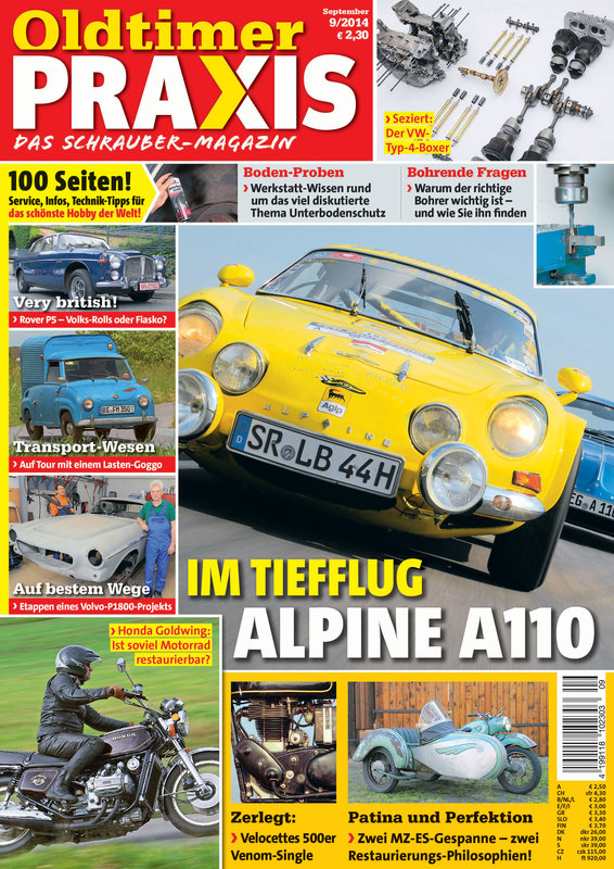 OLDTIMER PRAXIS 9/2014 – gedruckte Ausgabe