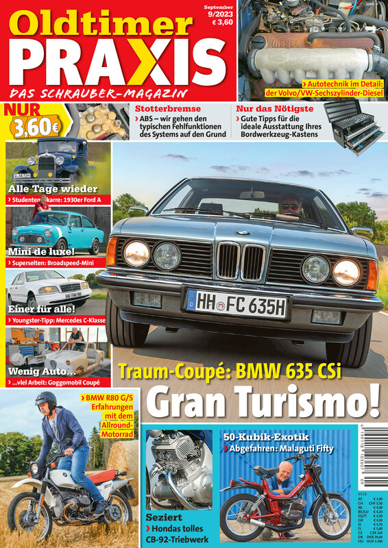 OLDTIMER PRAXIS 9/2023 – gedruckte Ausgabe
