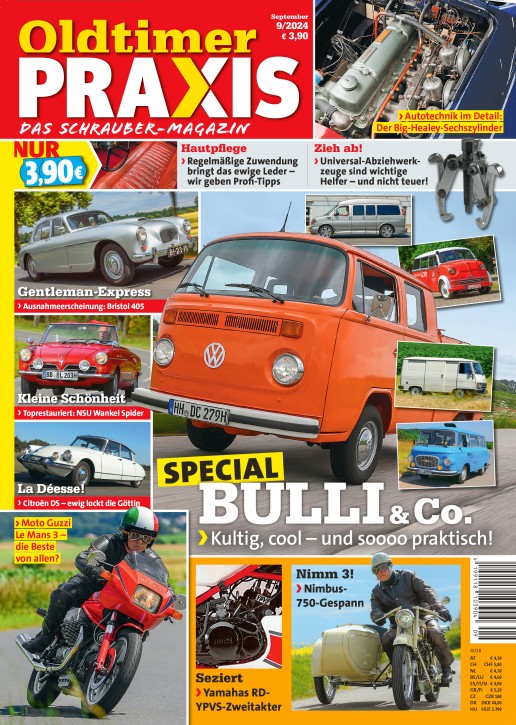 OLDTIMER PRAXIS 9/2024 - gedruckte Ausgabe