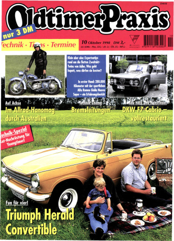 OLDTIMER PRAXIS 10/1998