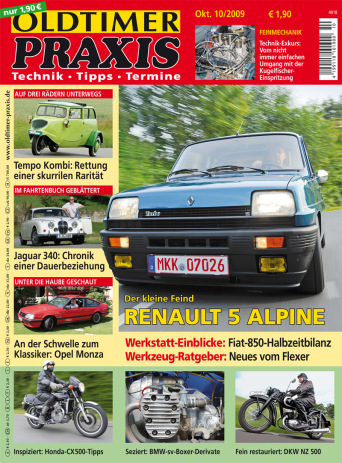 OLDTIMER PRAXIS 10/2009 – gedruckte Ausgabe