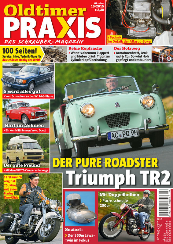 OLDTIMER PRAXIS 10/2015 – gedruckte Ausgabe