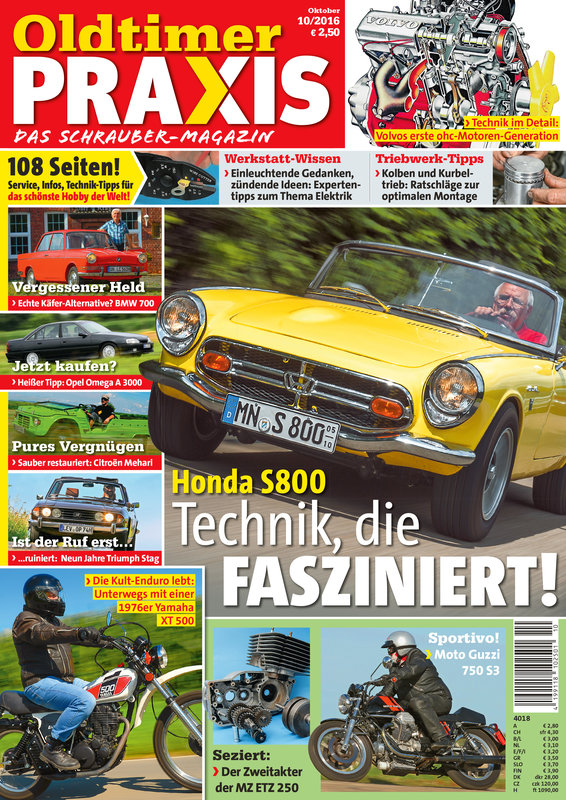 OLDTIMER PRAXIS 10/2016 – gedruckte Ausgabe