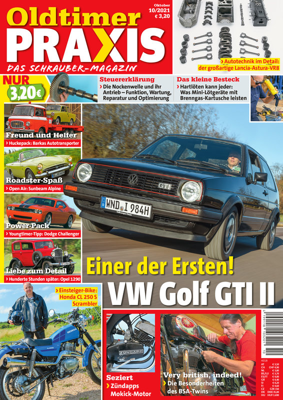 OLDTIMER PRAXIS 10/2021 – gedruckte Ausgabe