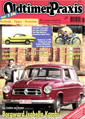 OLDTIMER PRAXIS 11/1998 – gedruckte Ausgabe