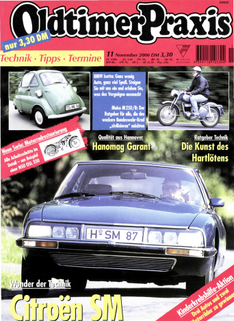 OLDTIMER PRAXIS 11/2000 – gedruckte Ausgabe