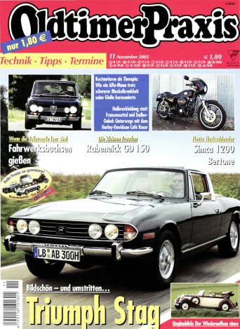 OLDTIMER PRAXIS 11/2005 – gedruckte Ausgabe