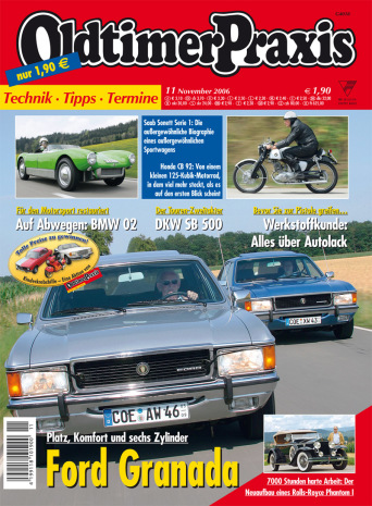 OLDTIMER PRAXIS 11/2006 – gedruckte Ausgabe