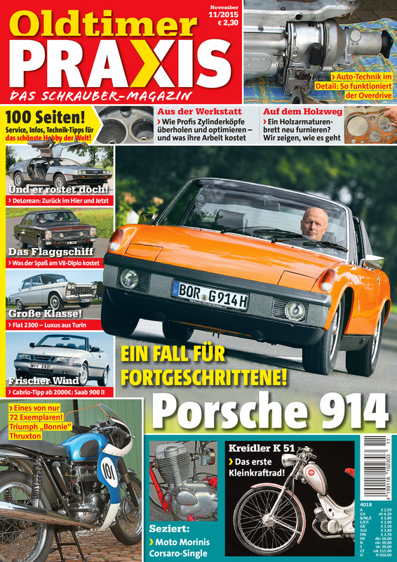 OLDTIMER PRAXIS 11/2015 – gedruckte Ausgabe
