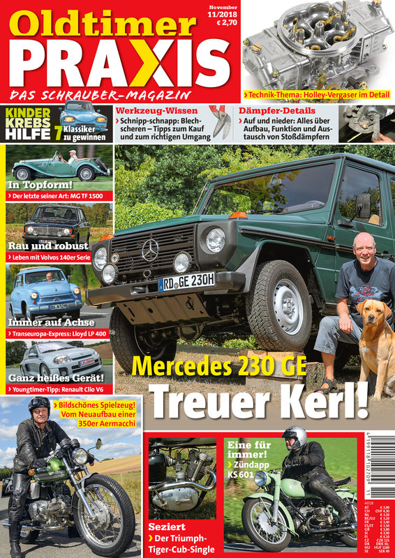 OLDTIMER PRAXIS 11/2018 – gedruckte Ausgabe
