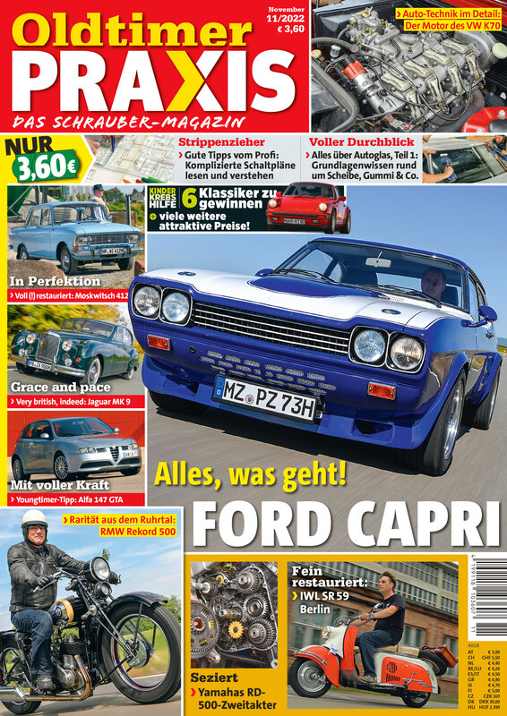 OLDTIMER PRAXIS 11/2022 – gedruckte Ausgabe