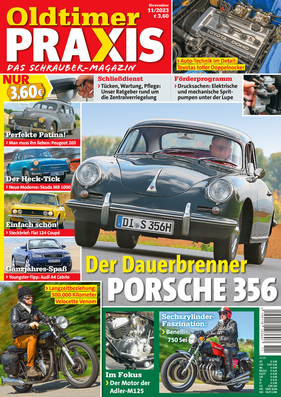 OLDTIMER PRAXIS 11/2023 – gedruckte Ausgabe