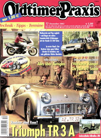 OLDTIMER PRAXIS 12/2003 – gedruckte Ausgabe