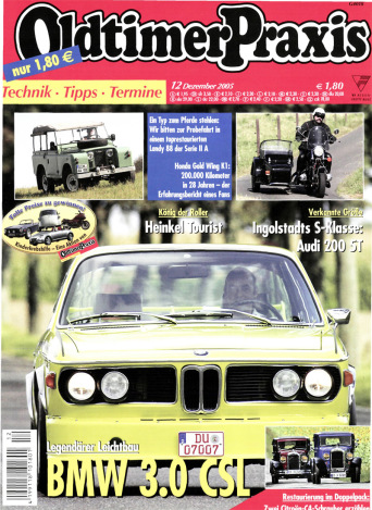 OLDTIMER PRAXIS 12/2005