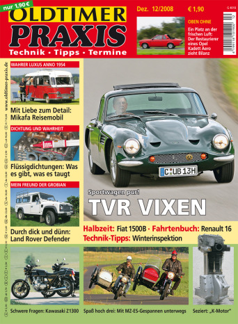 OLDTIMER PRAXIS 12/2008 – gedruckte Ausgabe