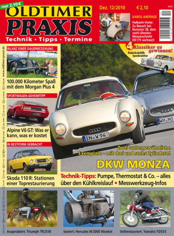 OLDTIMER PRAXIS 12/2010 – gedruckte Ausgabe