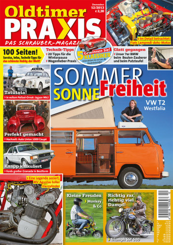 OLDTIMER PRAXIS 12/2013 – gedruckte Ausgabe