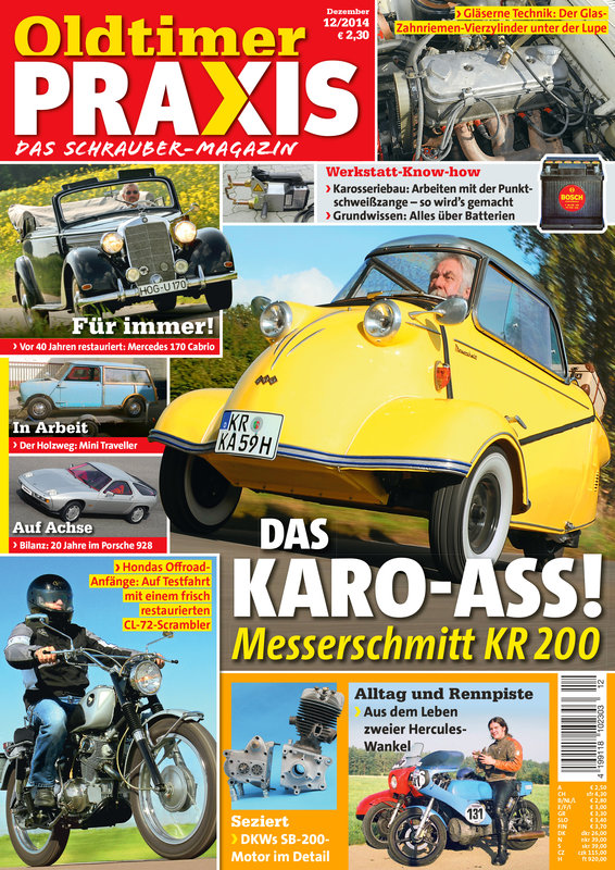 OLDTIMER PRAXIS 12/2014 – gedruckte Ausgabe