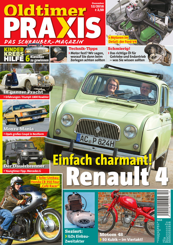 OLDTIMER PRAXIS 12/2016 – gedruckte Ausgabe