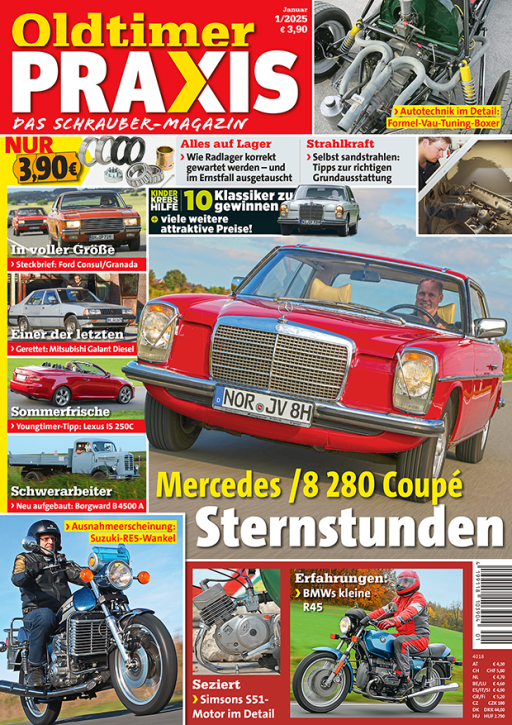 OLDTIMER PRAXIS 1/2025 - gedruckte Ausgabe