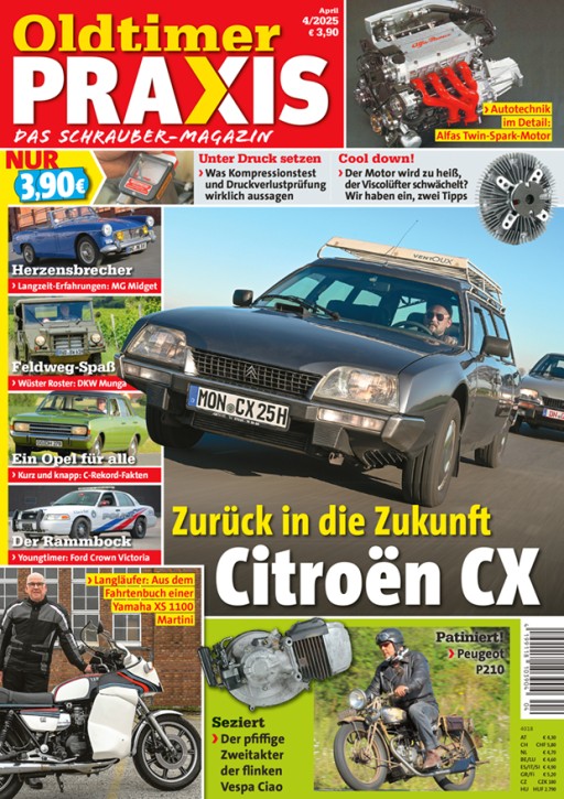 OLDTIMER PRAXIS 4/2025 - gedruckte Ausgabe