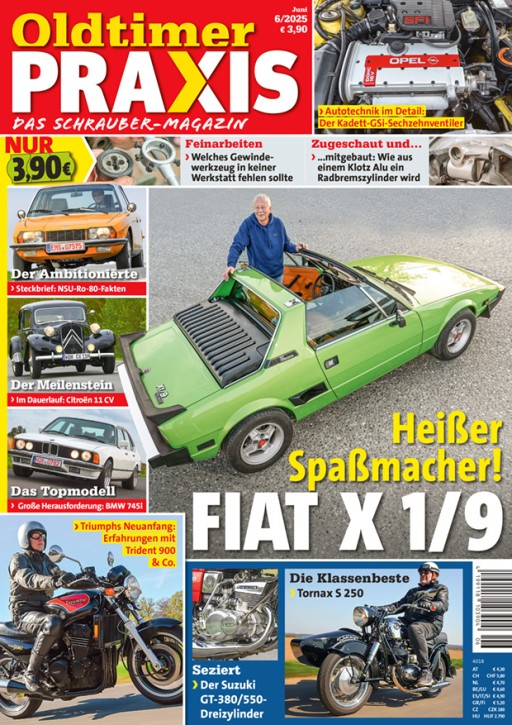 OLDTIMER PRAXIS 6/2025 - gedruckte Ausgabe