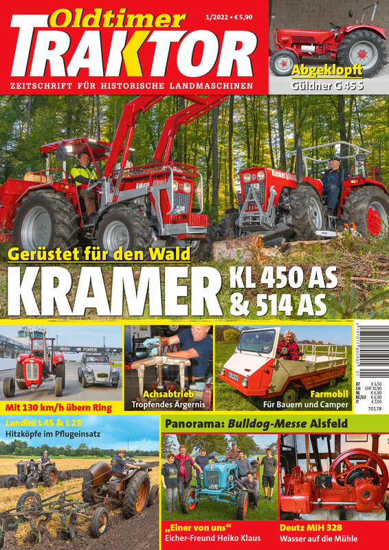 OLDTIMER TRAKTOR 1/2022 – gedruckte Ausgabe
