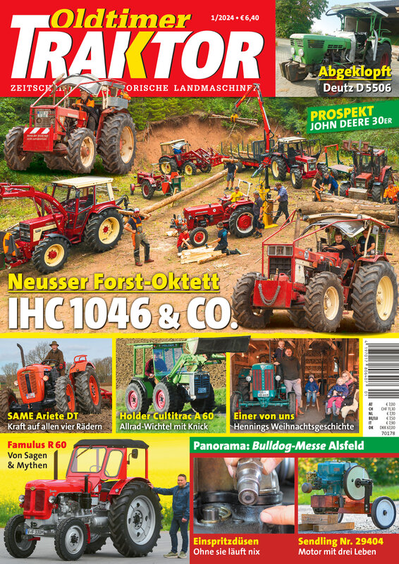 OLDTIMER TRAKTOR 1/2024 – gedruckte Ausgabe