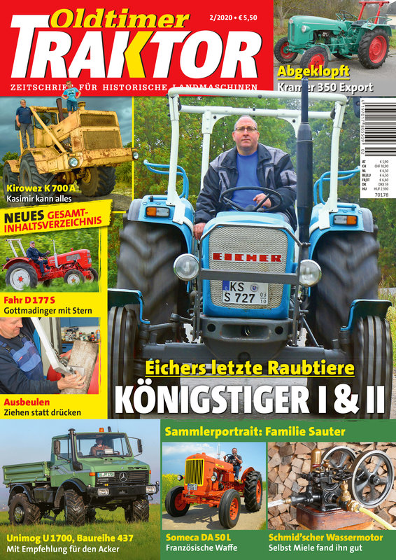 OLDTIMER TRAKTOR 2/2020 – gedruckte Ausgabe