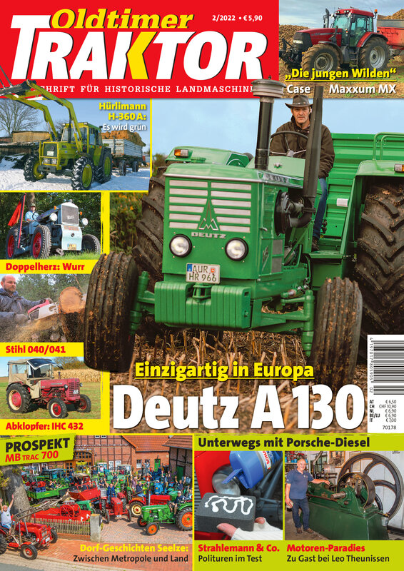 OLDTIMER TRAKTOR 2/2022 – gedruckte Ausgabe