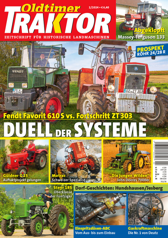 OLDTIMER TRAKTOR 2/2024 – gedruckte Ausgabe
