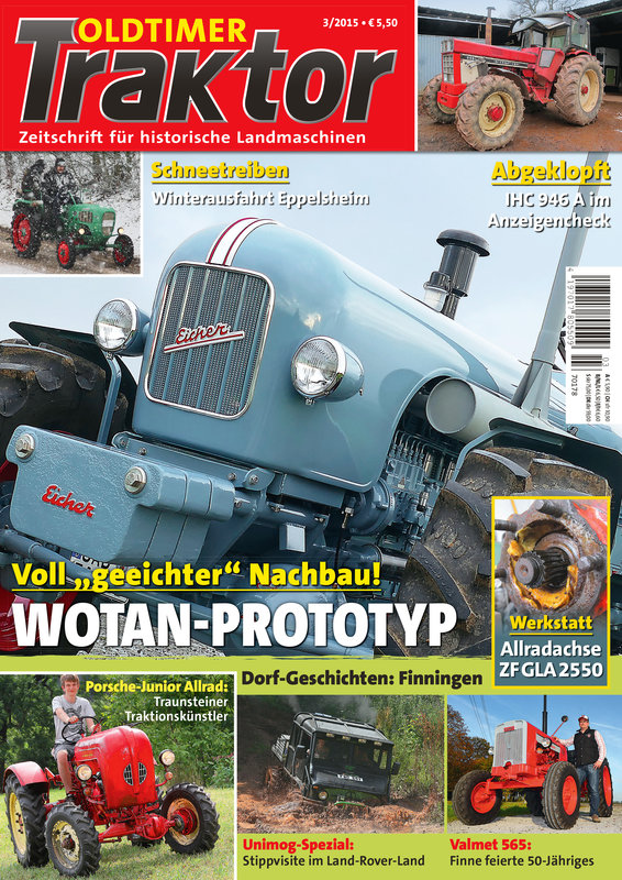 OLDTIMER TRAKTOR 3/2015 – gedruckte Ausgabe