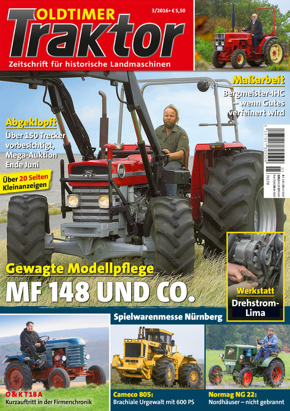 OLDTIMER TRAKTOR 3/2016 – gedruckte Ausgabe