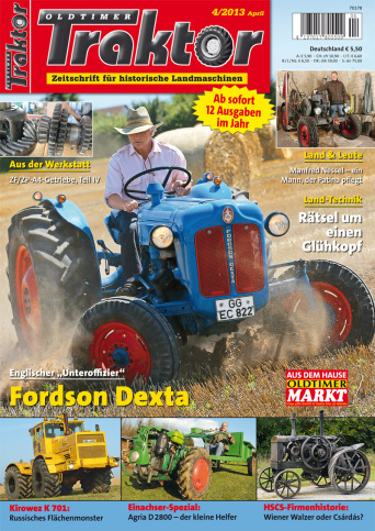 OLDTIMER TRAKTOR 4/2013 – gedruckte Ausgabe