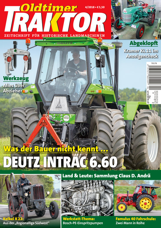 OLDTIMER TRAKTOR 4/2018 – gedruckte Ausgabe
