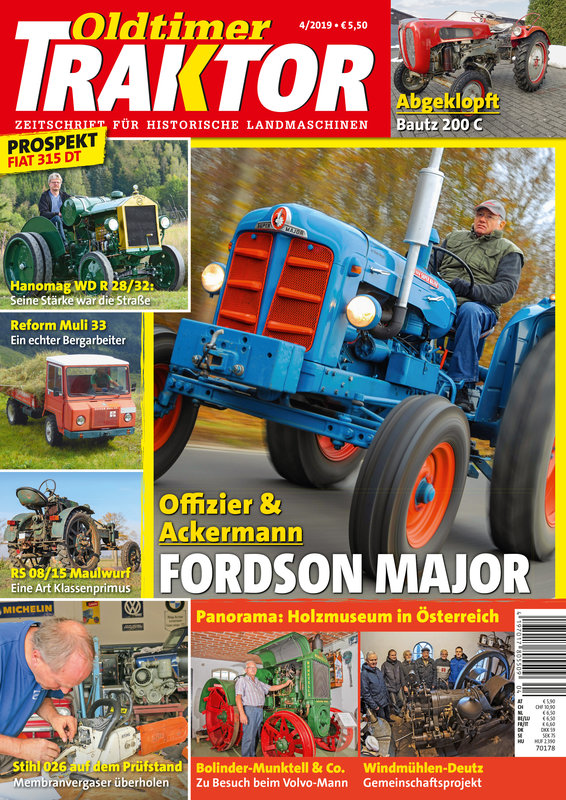 OLDTIMER TRAKTOR 4/2019 – gedruckte Ausgabe