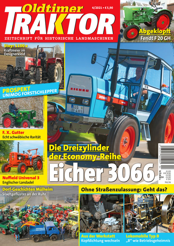 OLDTIMER TRAKTOR 4/2021 – gedruckte Ausgabe