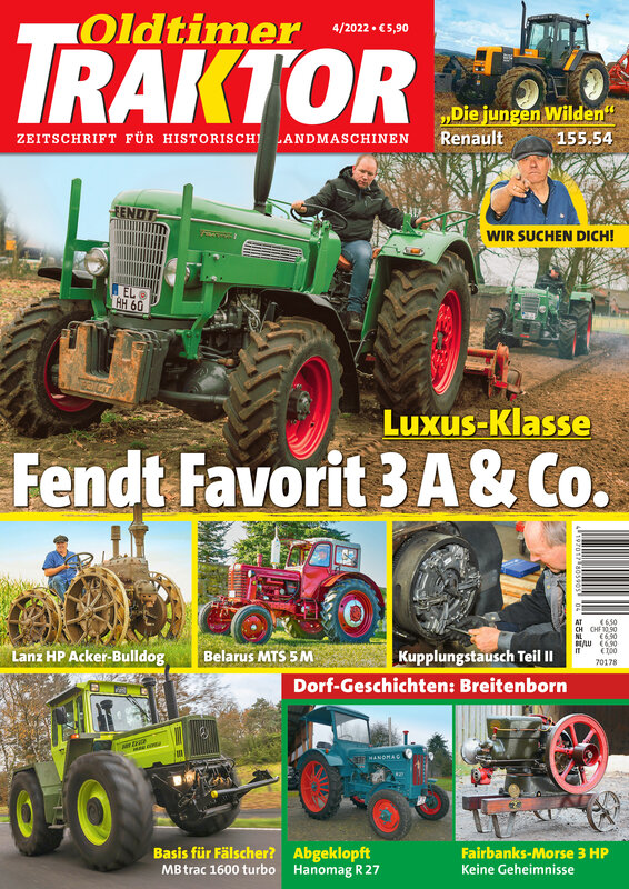 OLDTIMER TRAKTOR 4/2022 – gedruckte Ausgabe