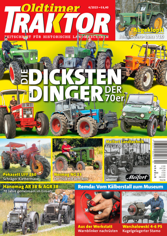 OLDTIMER TRAKTOR 4/2023 – gedruckte Ausgabe
