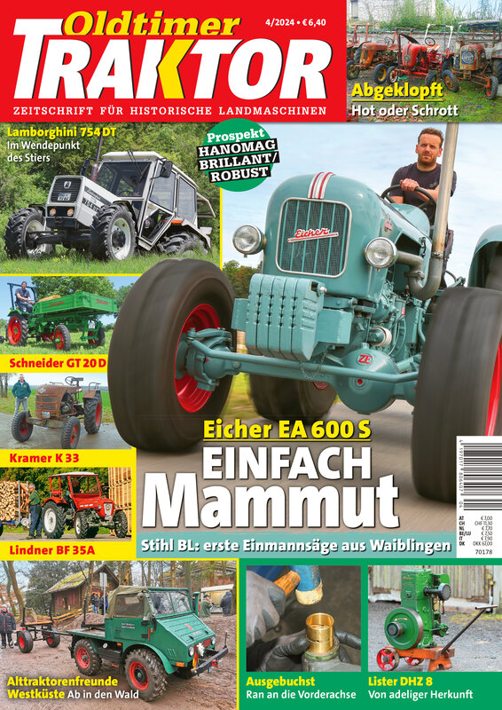 OLDTIMER TRAKTOR 4/2024 – gedruckte Ausgabe