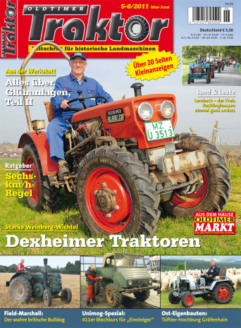 OLDTIMER TRAKTOR 5-6/2011 – gedruckte Ausgabe