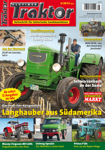 OLDTIMER TRAKTOR 5/2013 – gedruckte Ausgabe