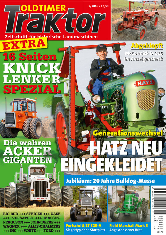 OLDTIMER TRAKTOR 5/2016 – gedruckte Ausgabe