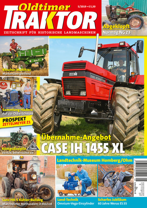 OLDTIMER TRAKTOR 5/2019 – gedruckte Ausgabe
