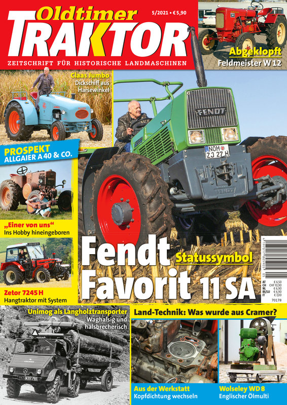OLDTIMER TRAKTOR 5/2021 – gedruckte Ausgabe