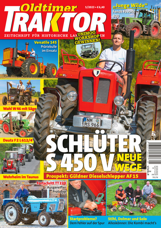 OLDTIMER TRAKTOR 5/2023 – gedruckte Ausgabe