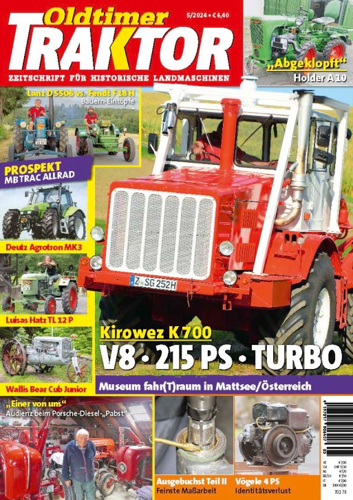 OLDTIMER TRAKTOR 5/2024 – gedruckte Ausgabe